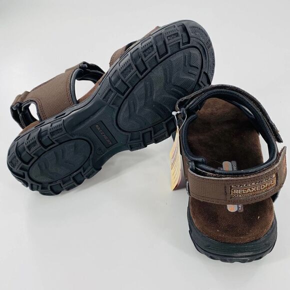 NWT SKECHERS Relaxed Fit Conner-Louden Sandals in Brown Size 7 - Picture 9 of 9